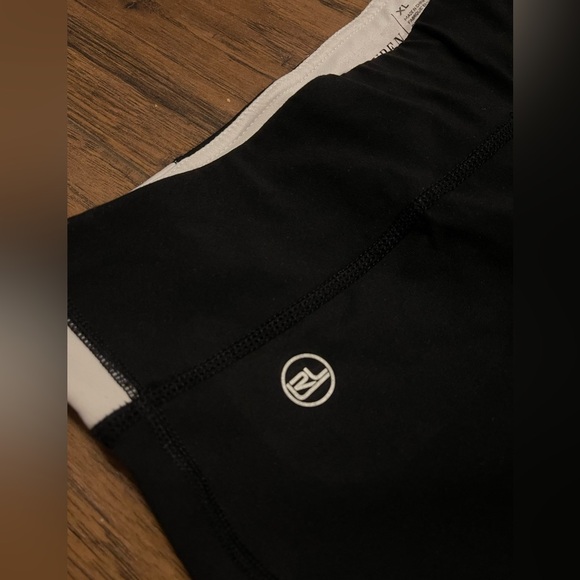 Ralph Lauren performance black & white full length leggings inner waist band XL - Picture 2 of 5